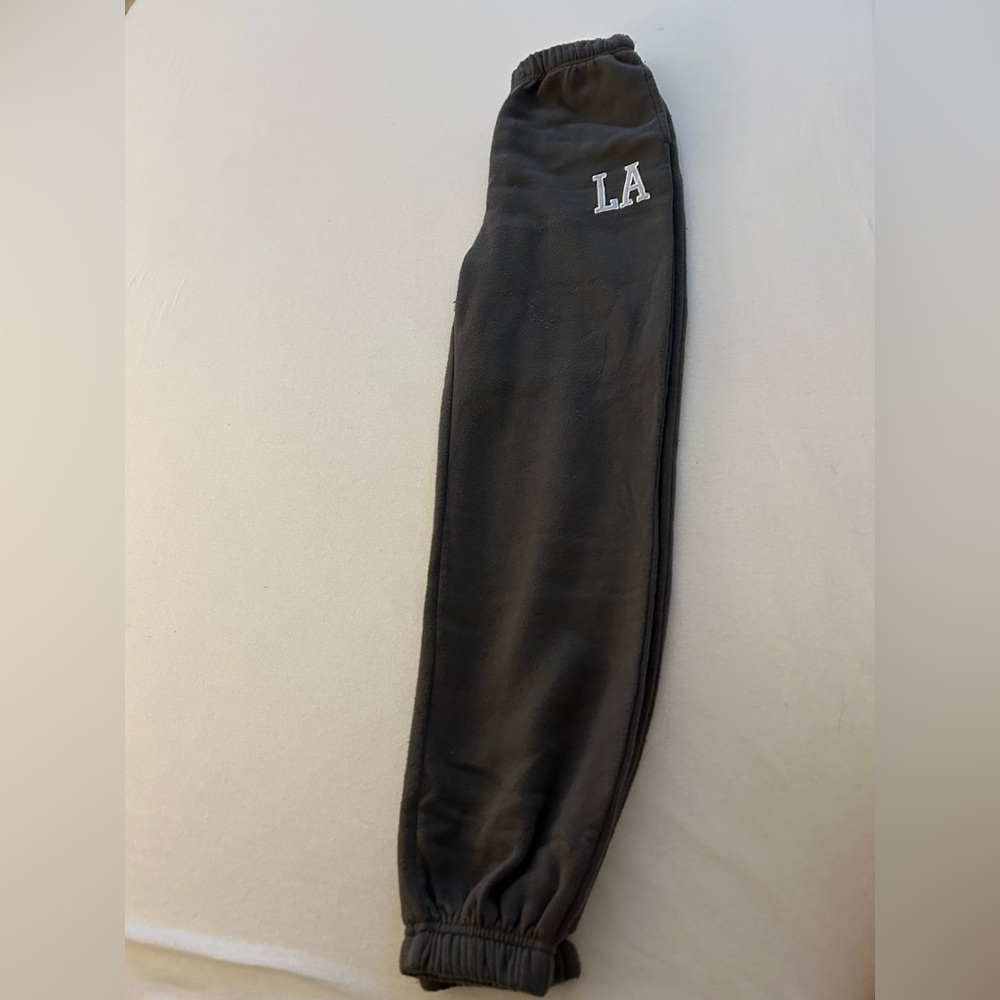 Gray LA joggers